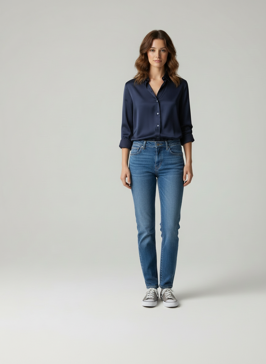 Saar | Elegant Comfort Feminine Blouse