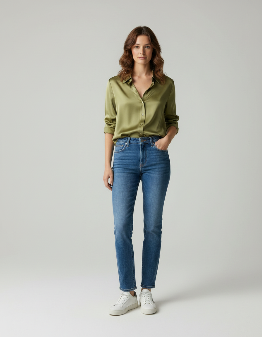 Saar | Elegant Comfort Feminine Blouse