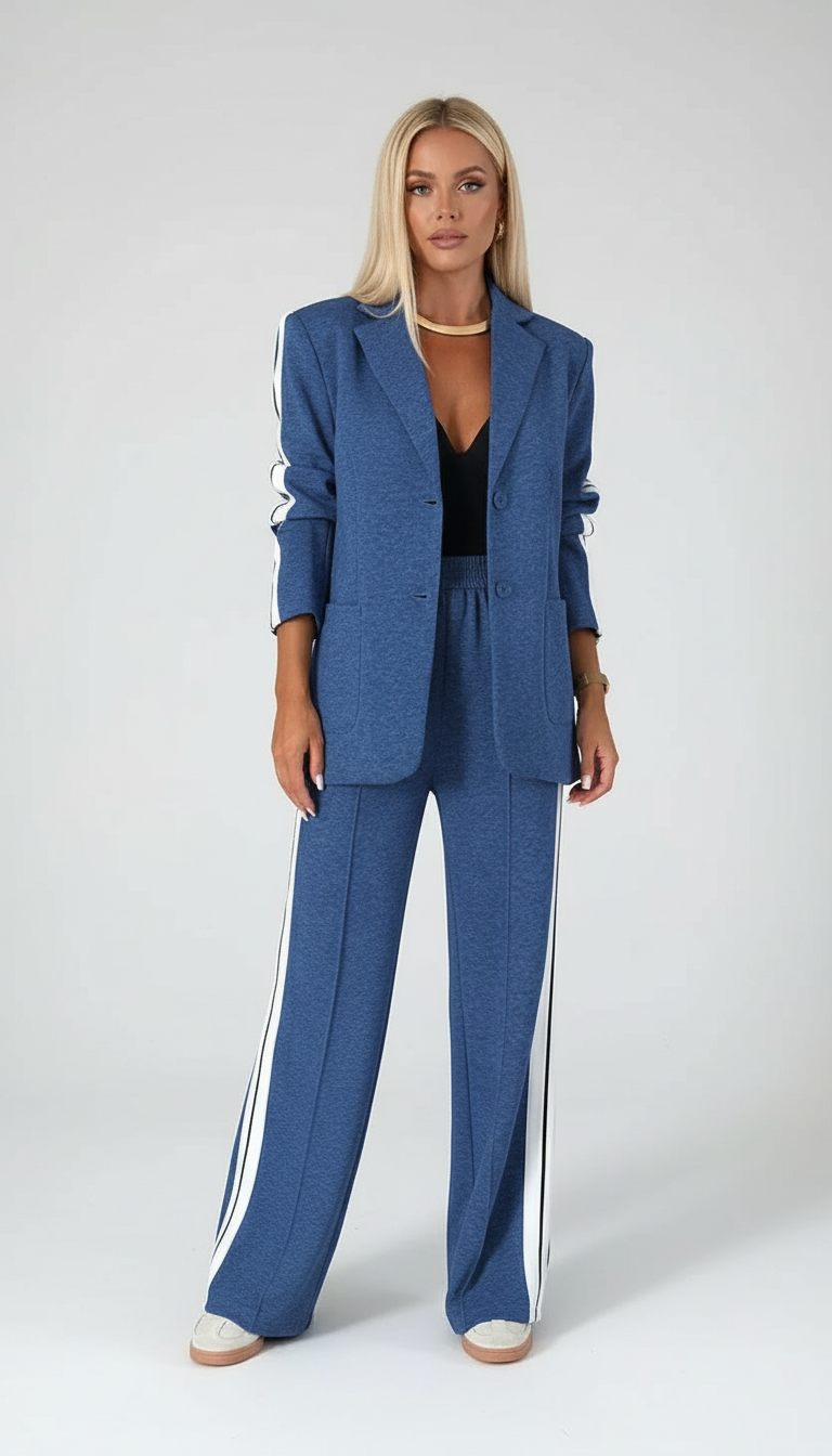 Monnie | Tracksuit with Stylish Stripes