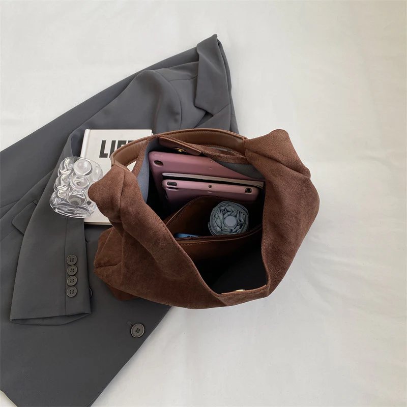 Jedidiah | Bag Vegan Suede Shoulder Bag