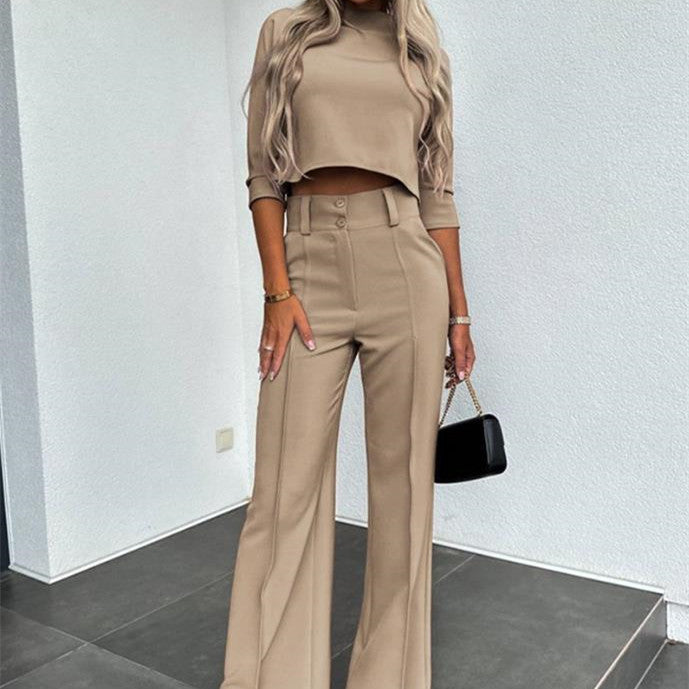 Isabela | Wide Leg Trouser Set