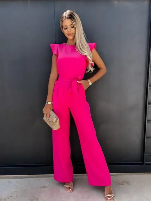 Evi | Jumpsuit with Elegant Ruffles