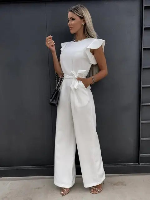 Evi | Jumpsuit with Elegant Ruffles