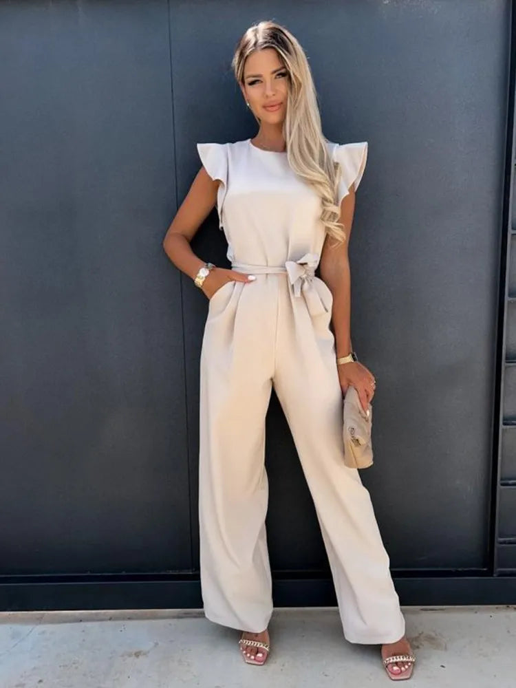 Evi | Jumpsuit with Elegant Ruffles