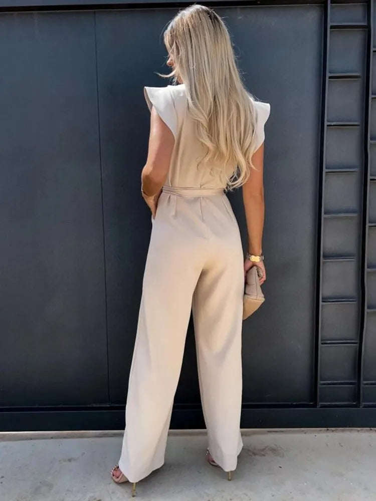 Evi | Jumpsuit with Elegant Ruffles