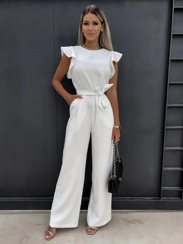Evi | Jumpsuit with Elegant Ruffles