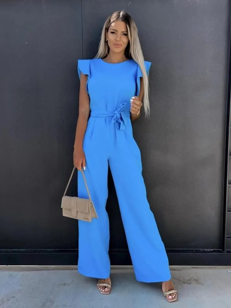Evi | Jumpsuit with Elegant Ruffles