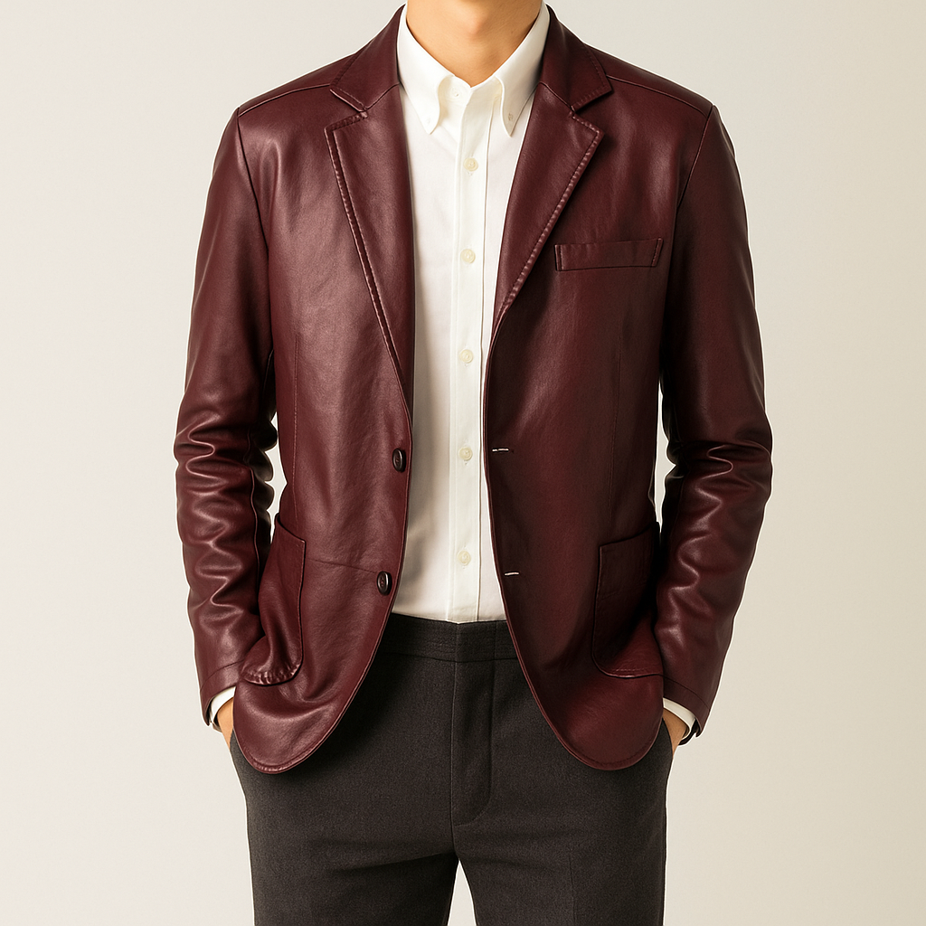 Whittington Leather Blazer