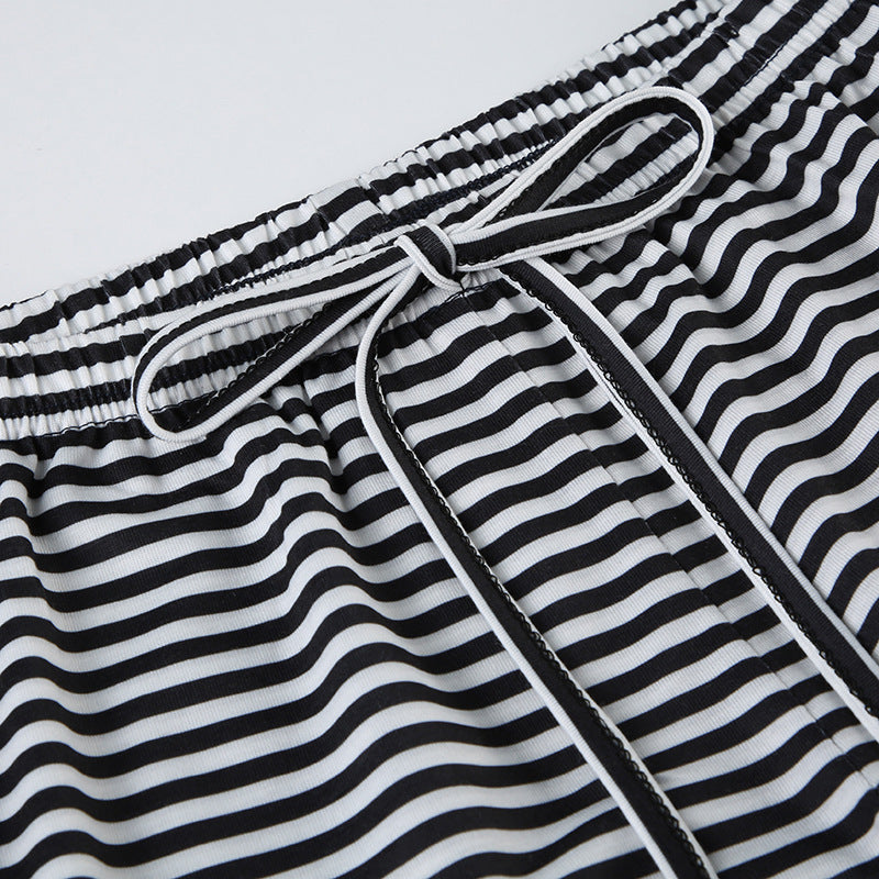 Kaya | Wide Leg Drawstring Trousers