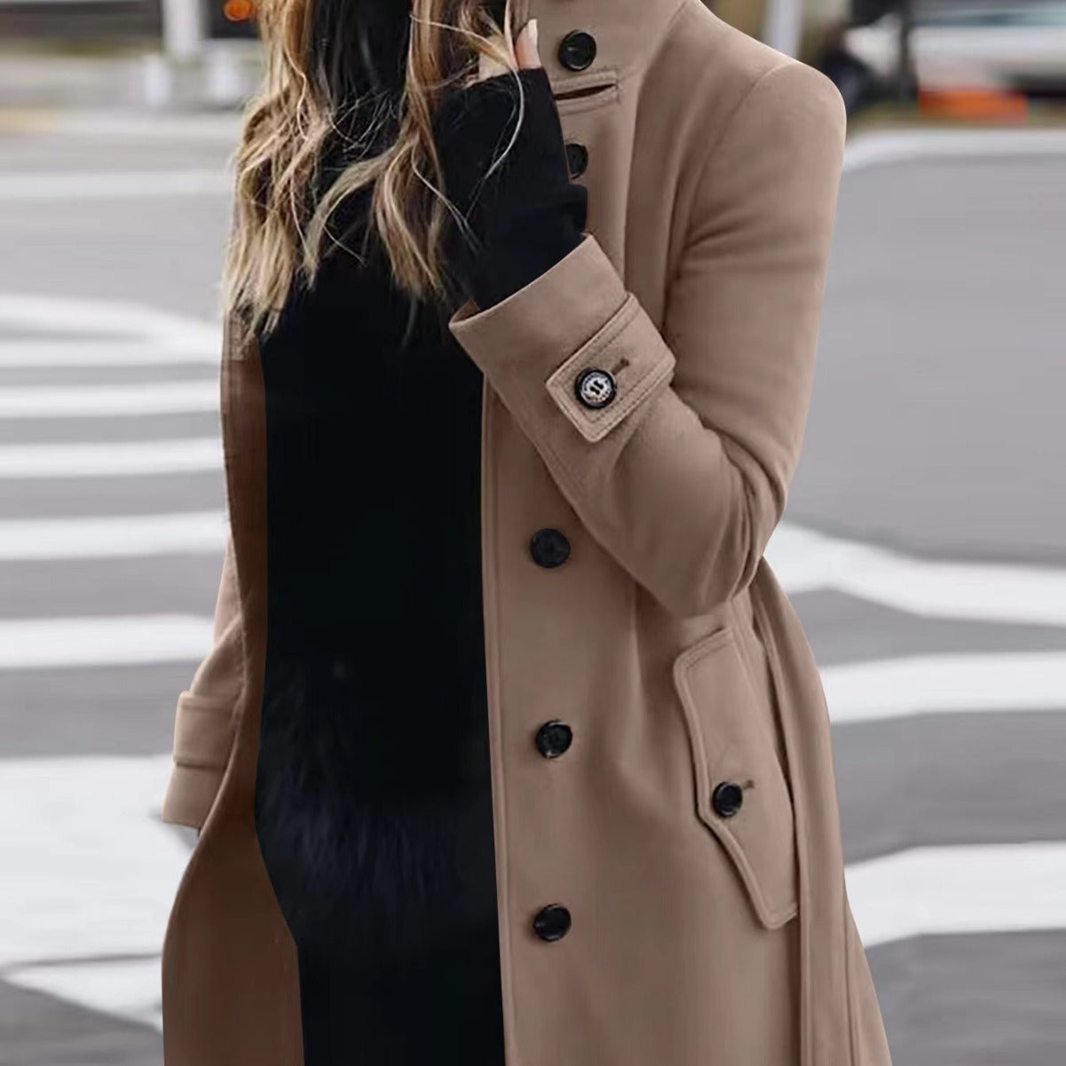 Naomie | Trench coat Double-breasted
