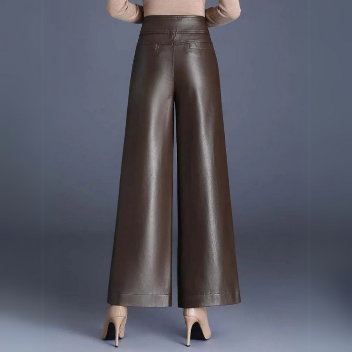 Mark | High-Waisted Wide Fit Trousers