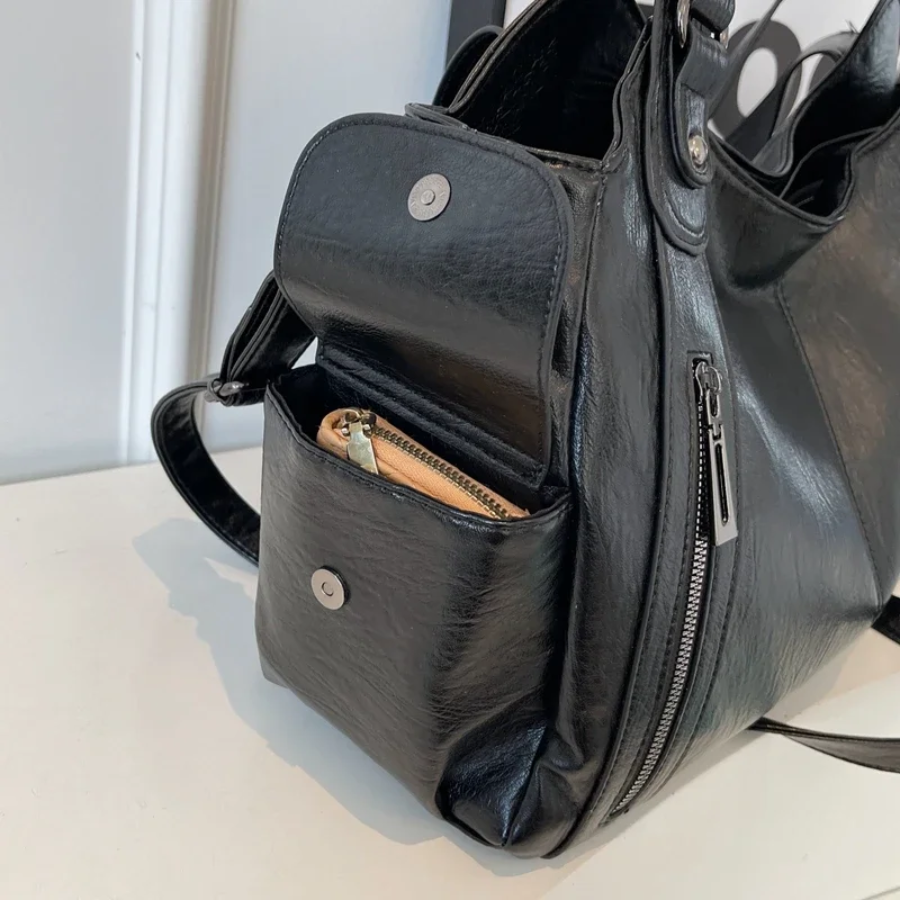Cailin | Shoulder Bag with Zip Pockets