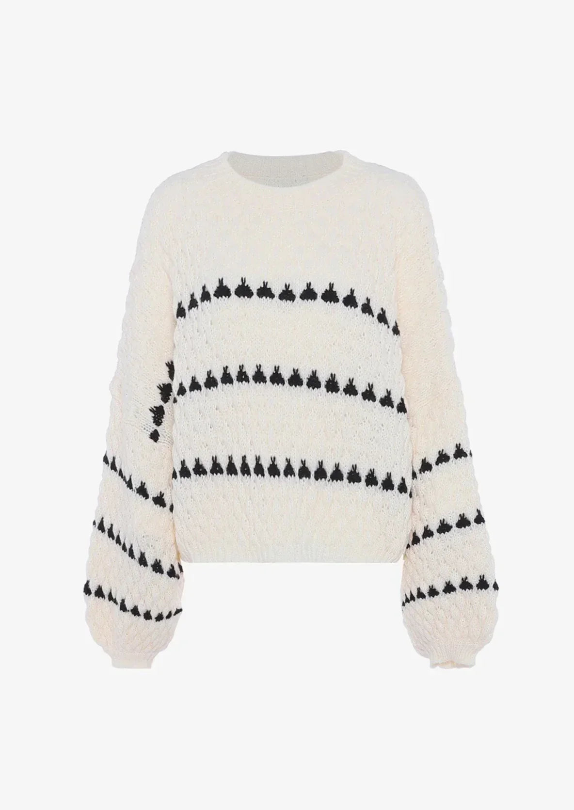 Mylie | Chunky Knitted Sweater Off White