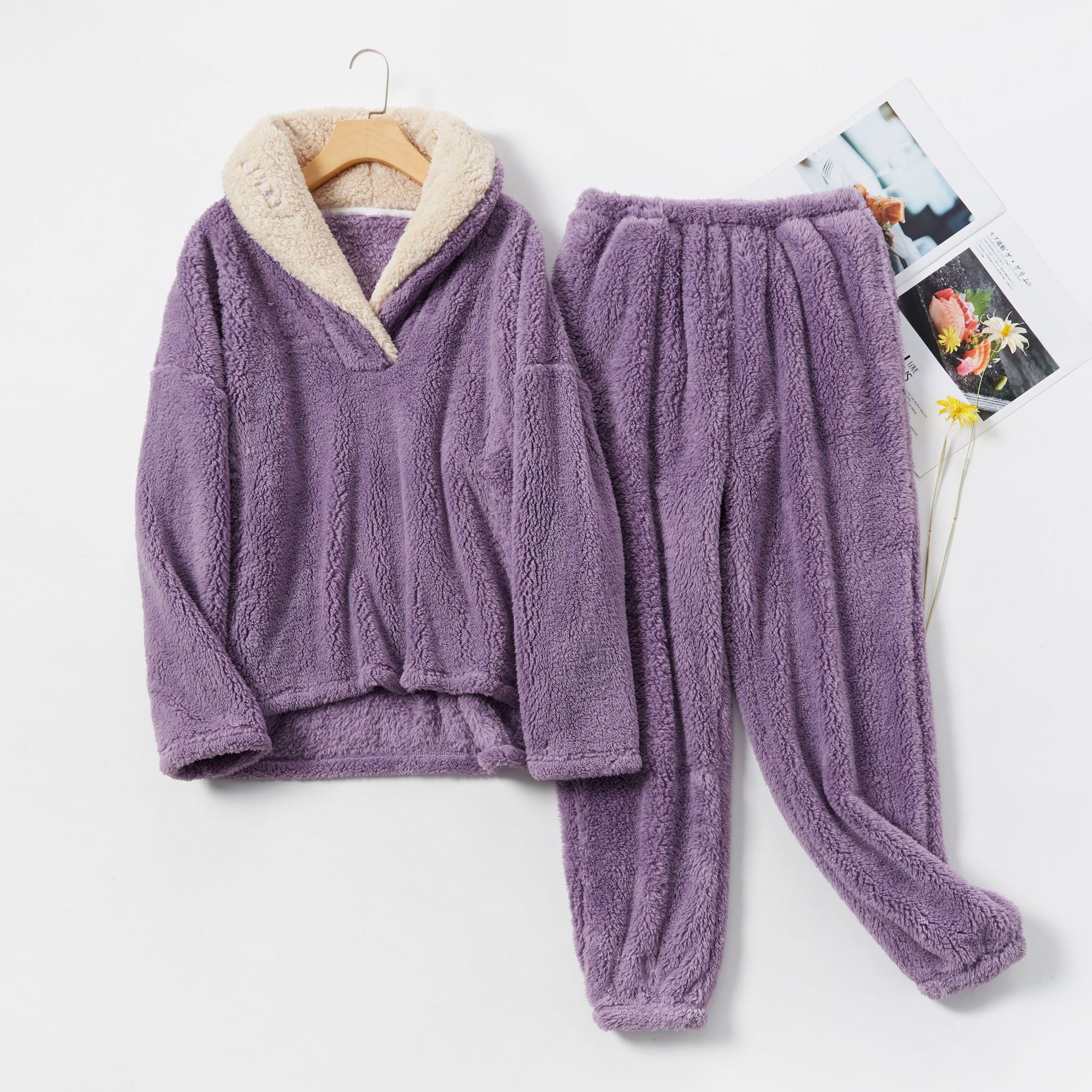 Evangelina | Pyjama Set Warm Fleece