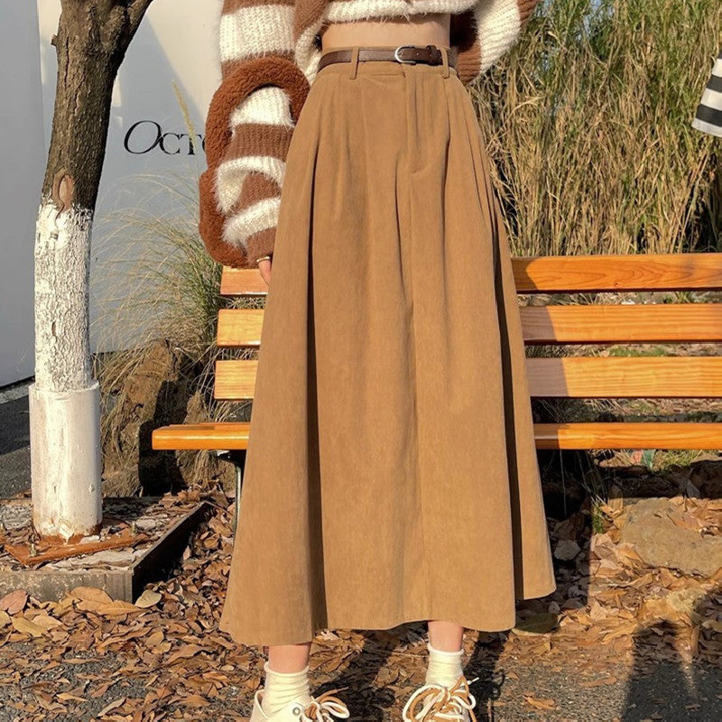 Zoya | Midi Skirt High Waist A-line