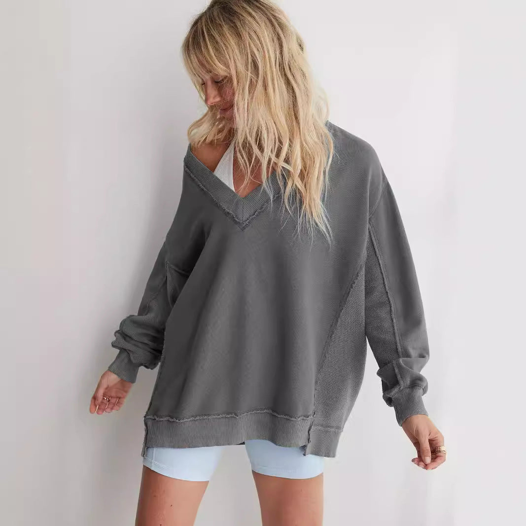 Ezra | V-neck sweatshirt