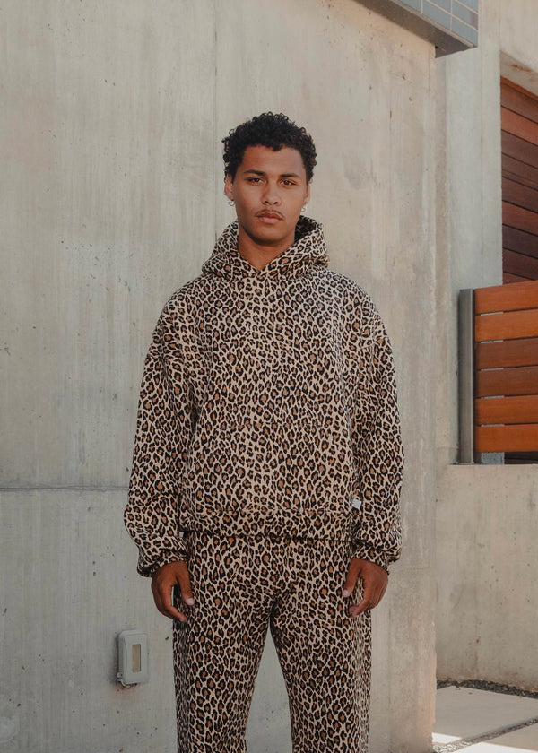 Abrielle | Leopard Print Hoodie