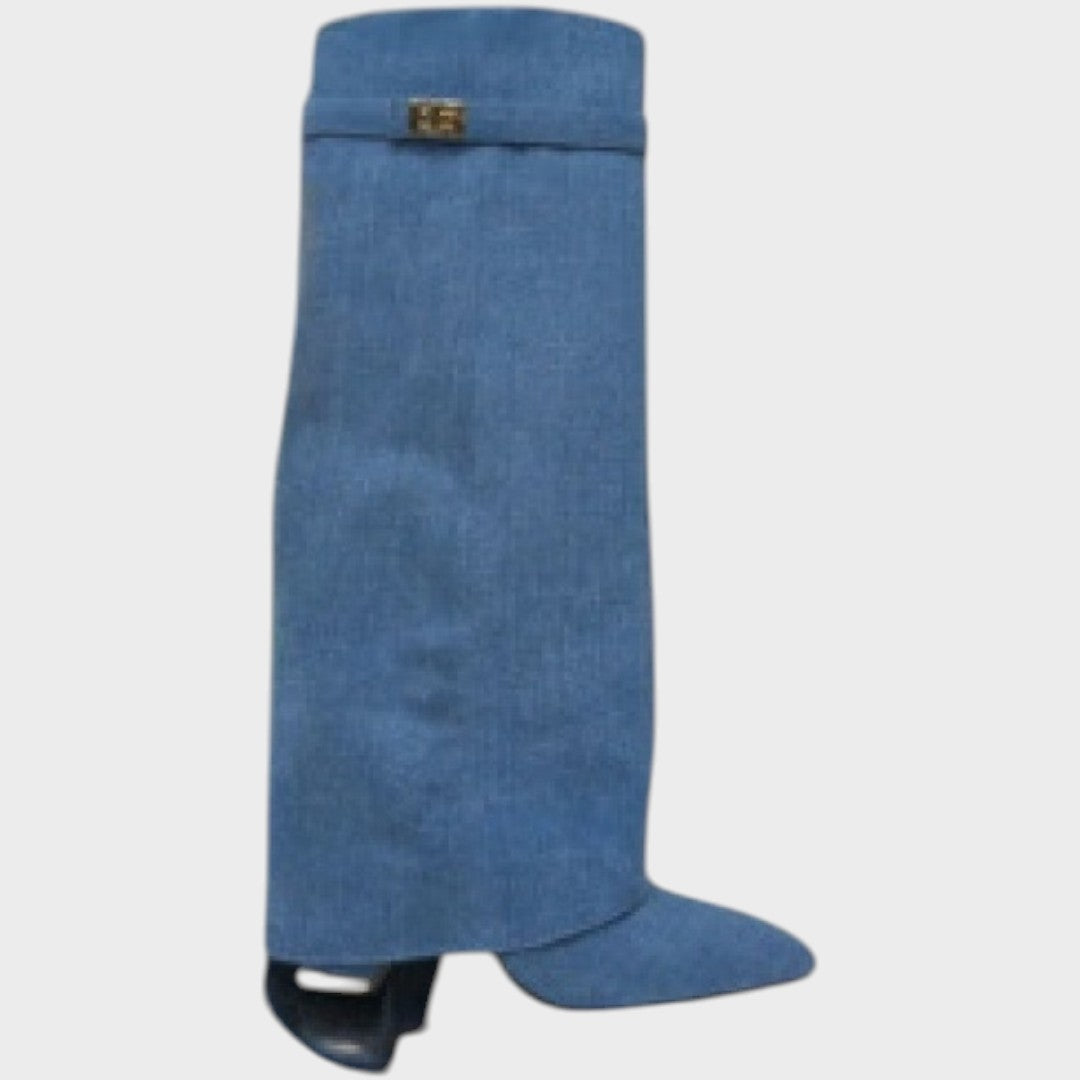 Lunara | High-Cut Suede Boots 
