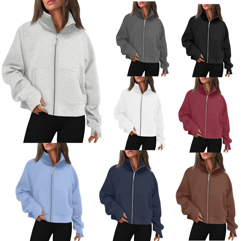 Azaria | Training Jacket with Thumbholes