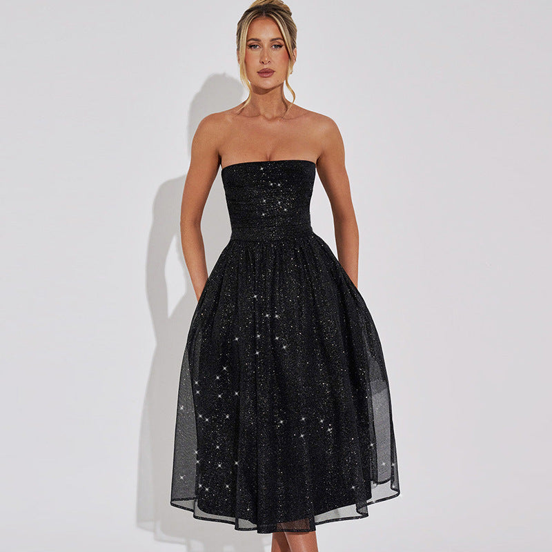 Shannon | Dress Glitter Fabric