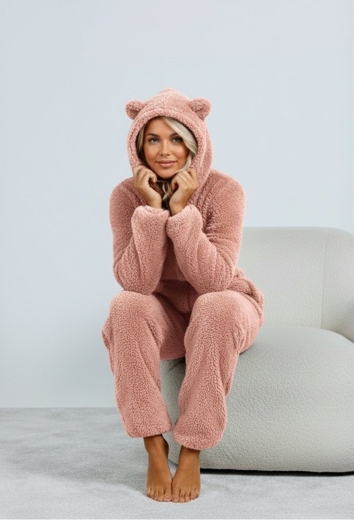 Tia | Women's Onesie with Bear Ears