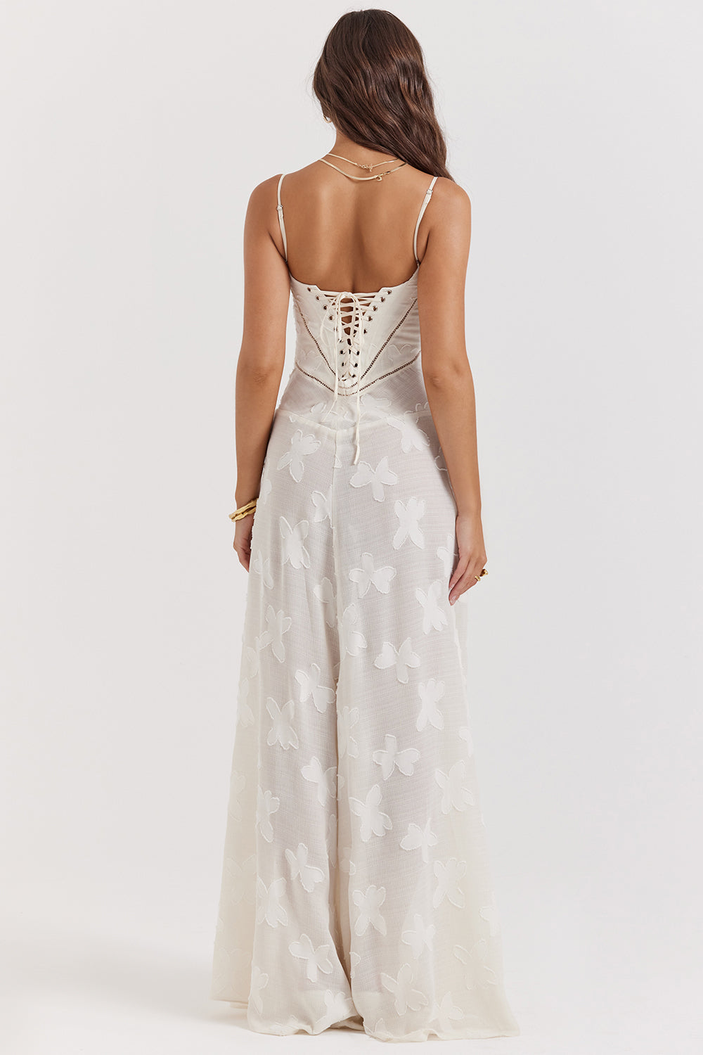 Dean | Maxi Dress Embroidered Elegant