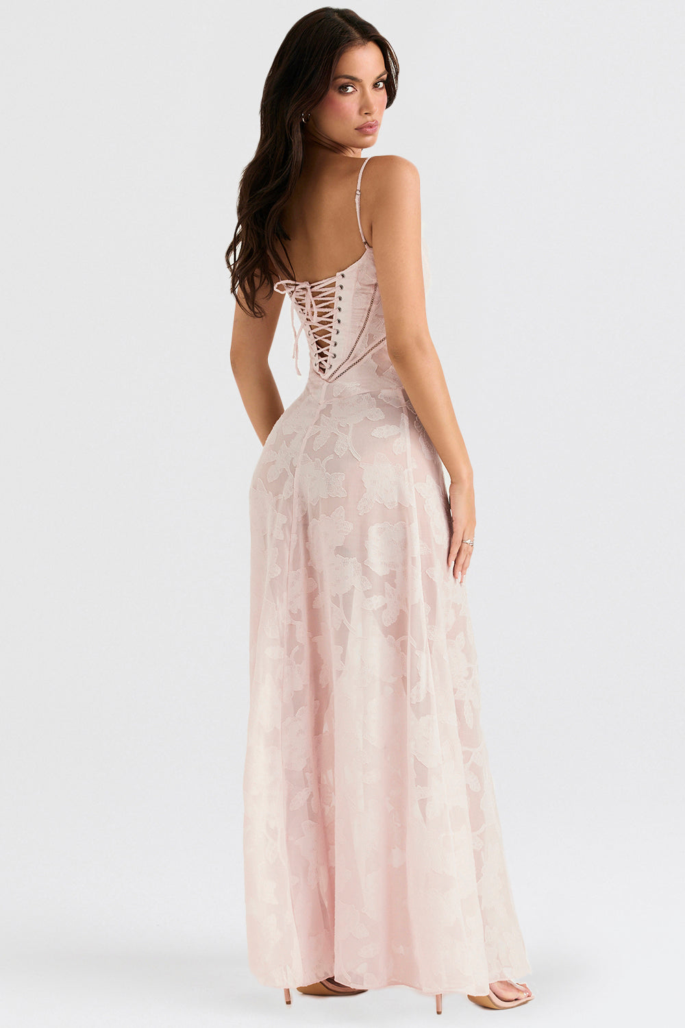 Dean | Maxi Dress Embroidered Elegant