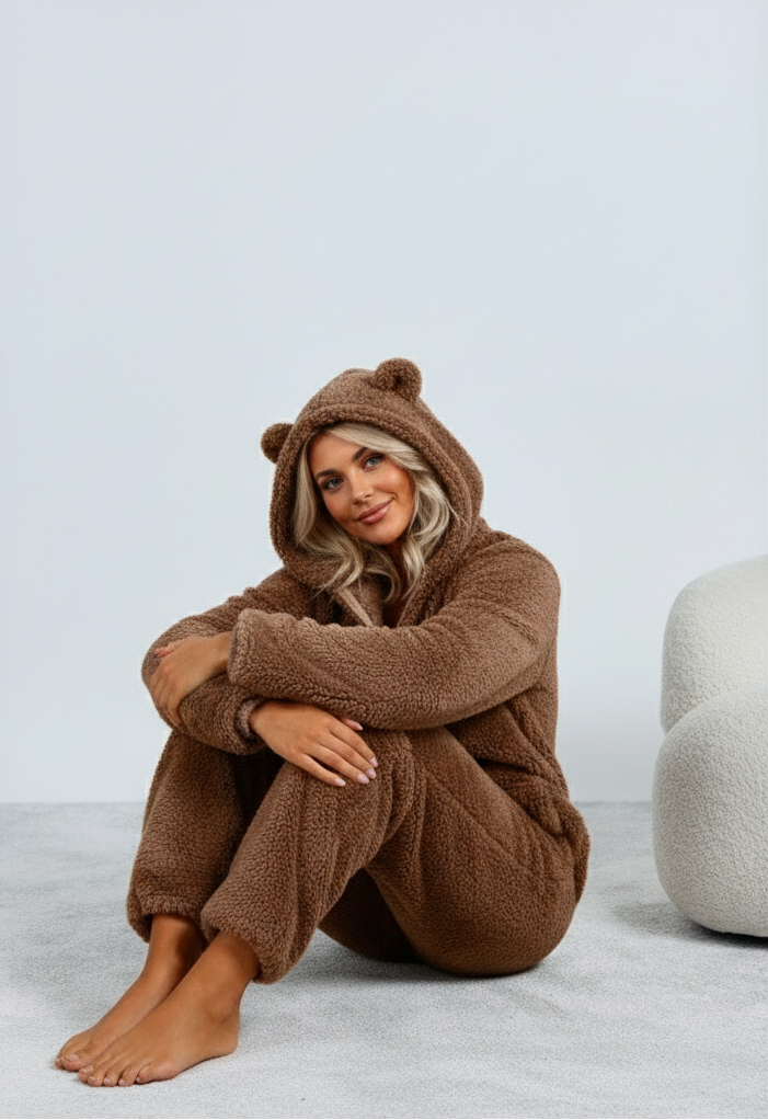 Tia | Women's Onesie with Bear Ears