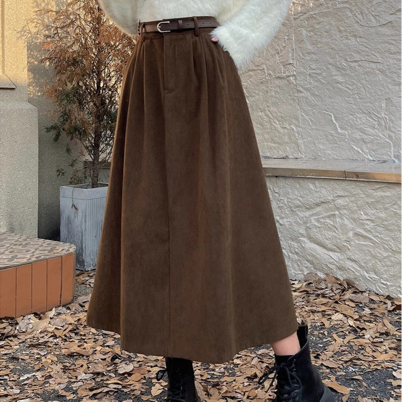 Zoya | Midi Skirt High Waist A-line