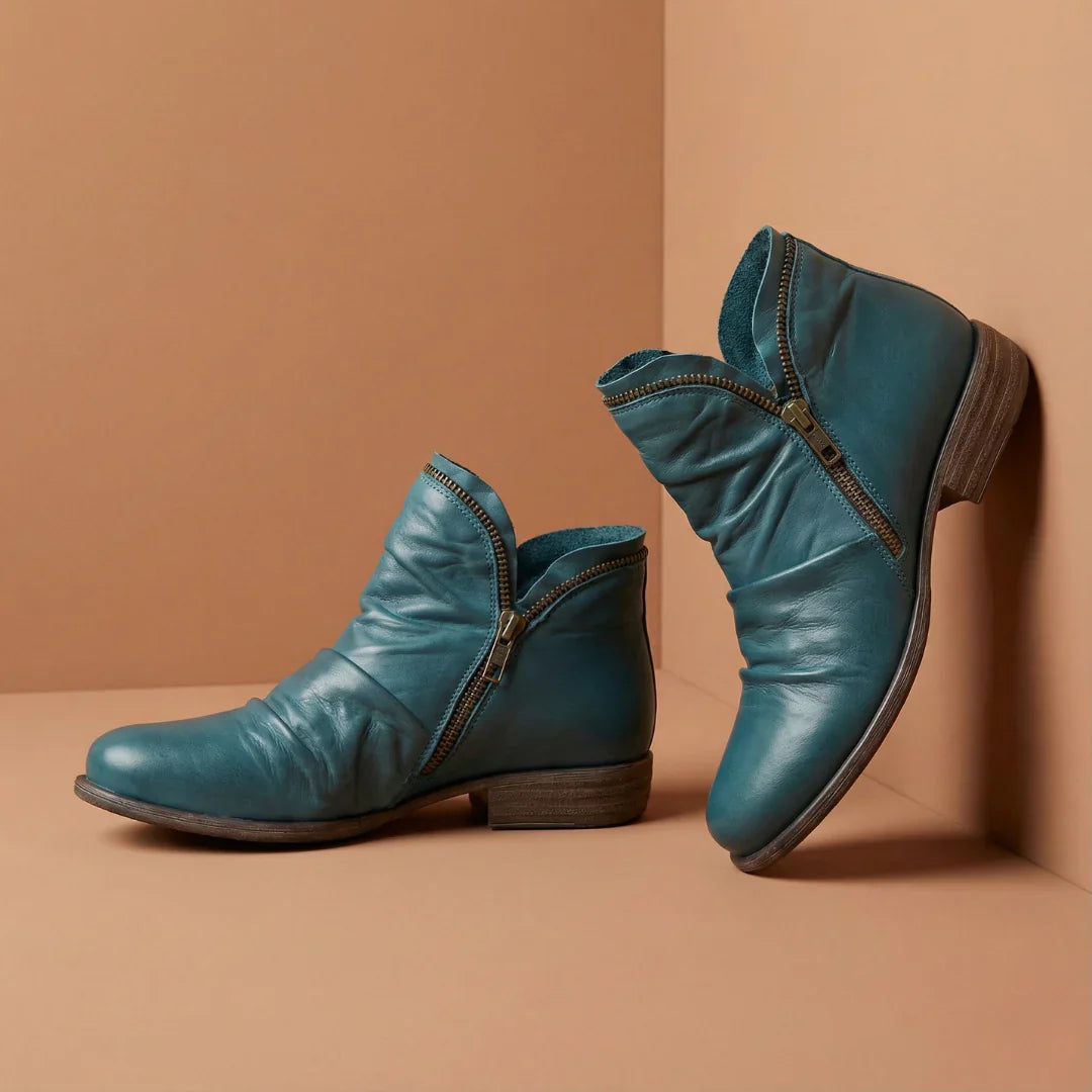 Kendra | Side-Zip Ankle Boots