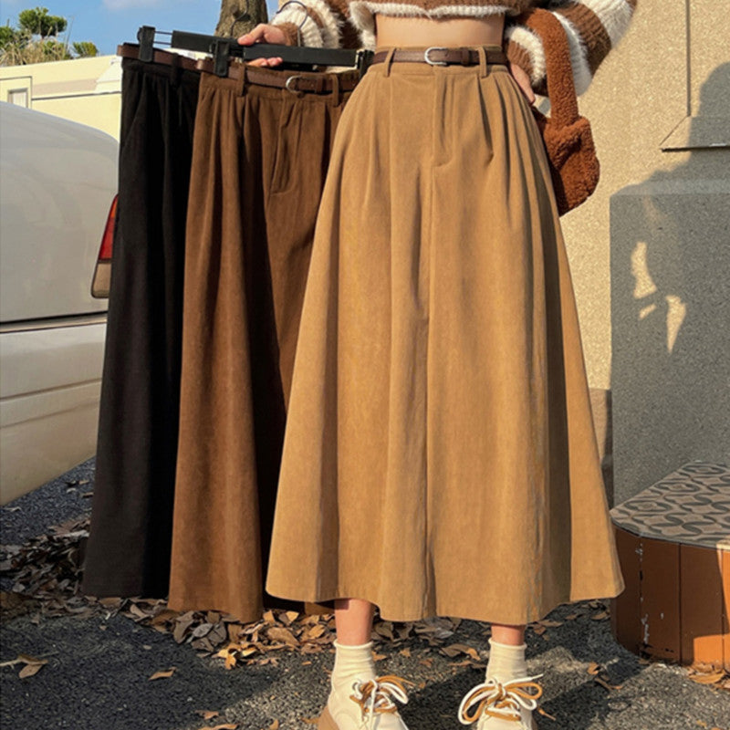 Zoya | Midi Skirt High Waist A-line