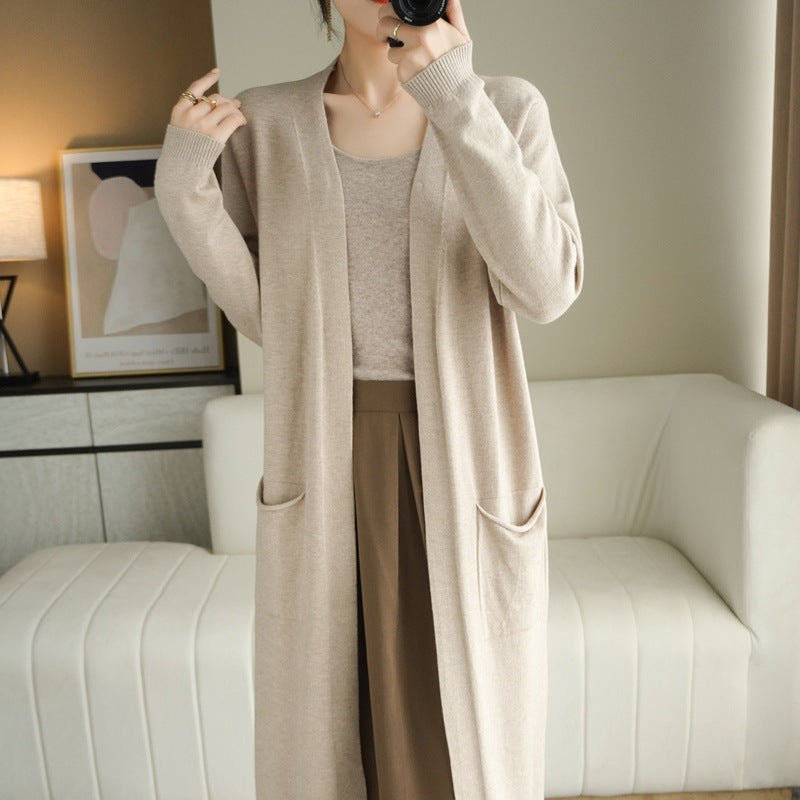 Orpha | Vest Open Long Knitted