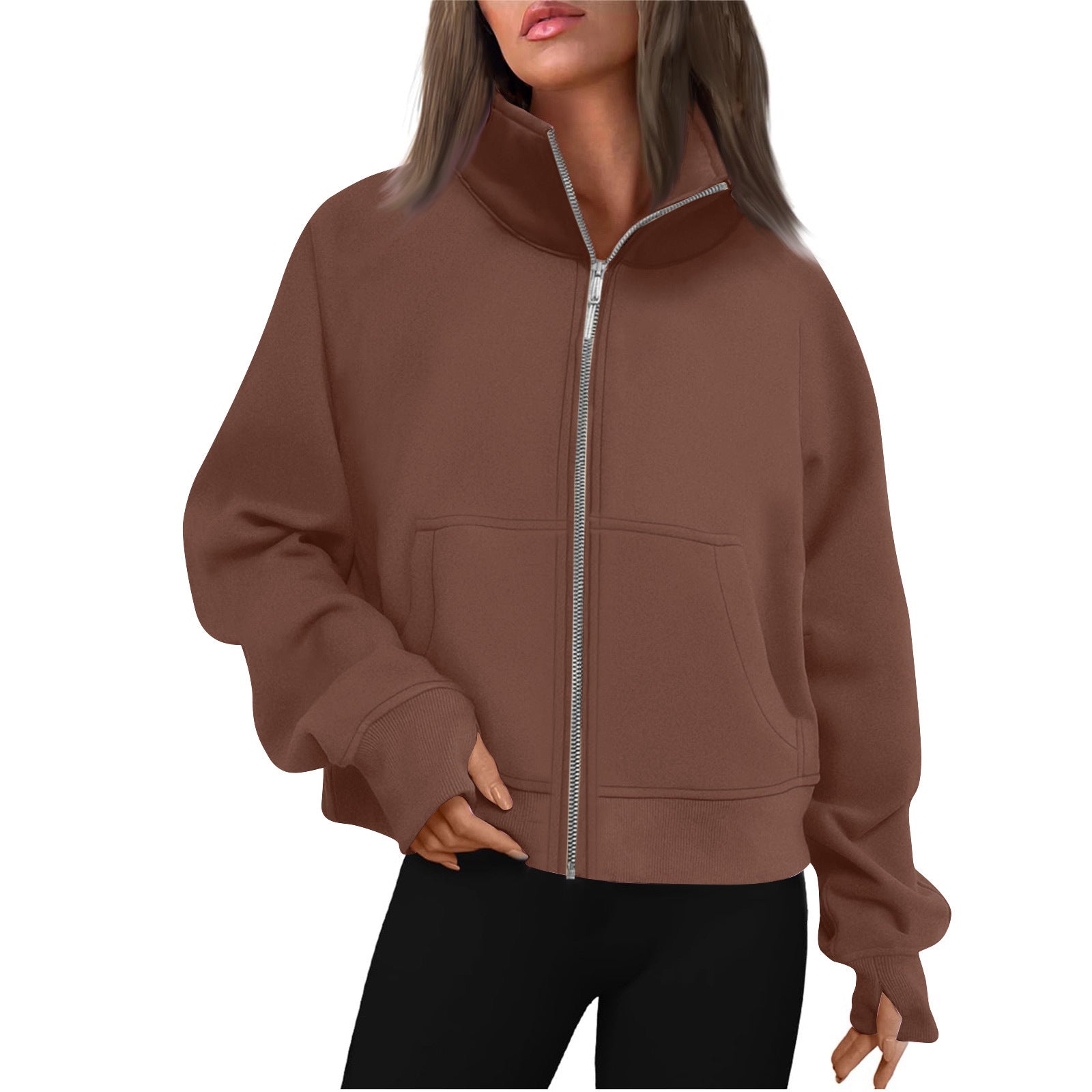 Azaria | Training Jacket with Thumbholes