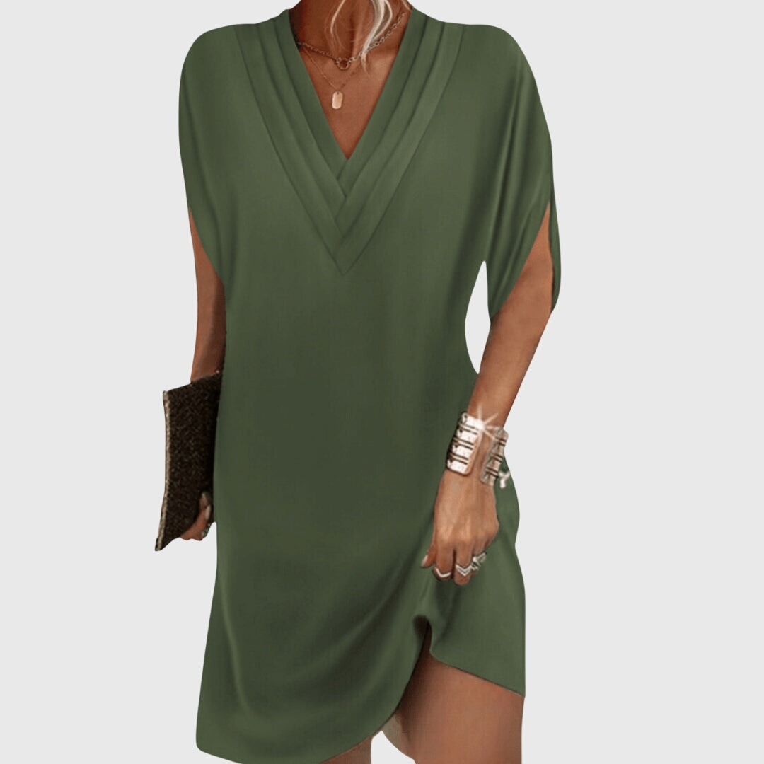 Anita | Elegant Tummy Hiding Dress 