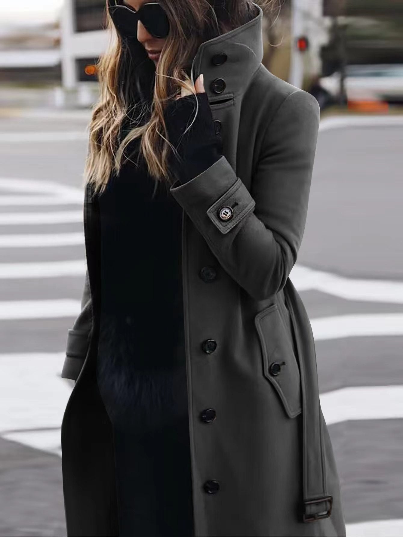Naomie | Trench coat Double-breasted