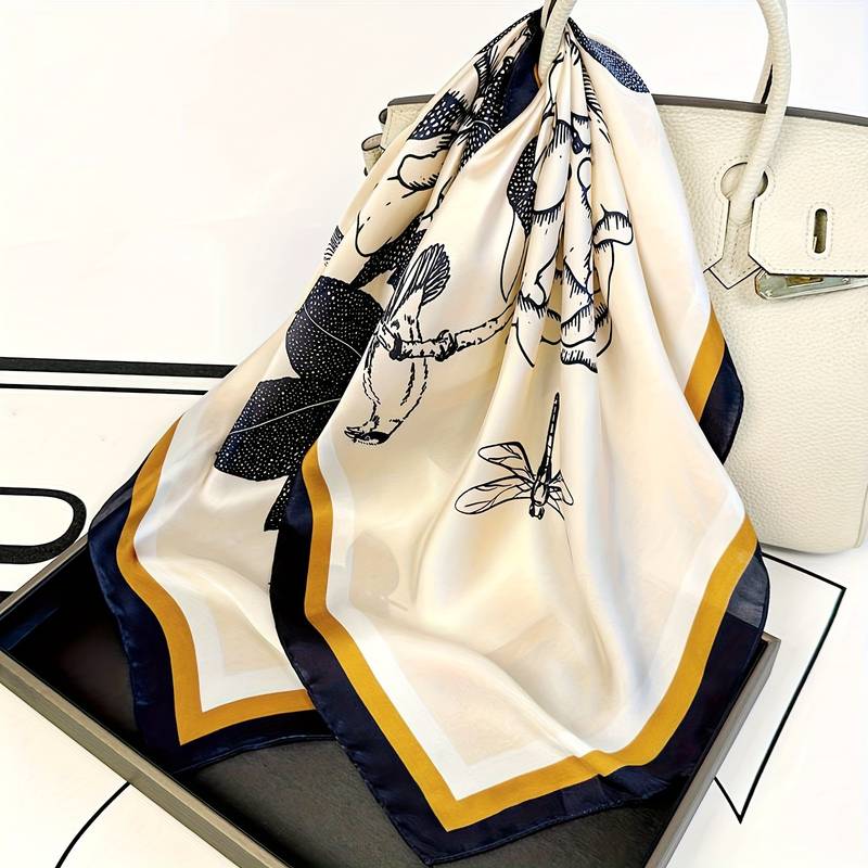 Lavera | Scarf with Nature Print