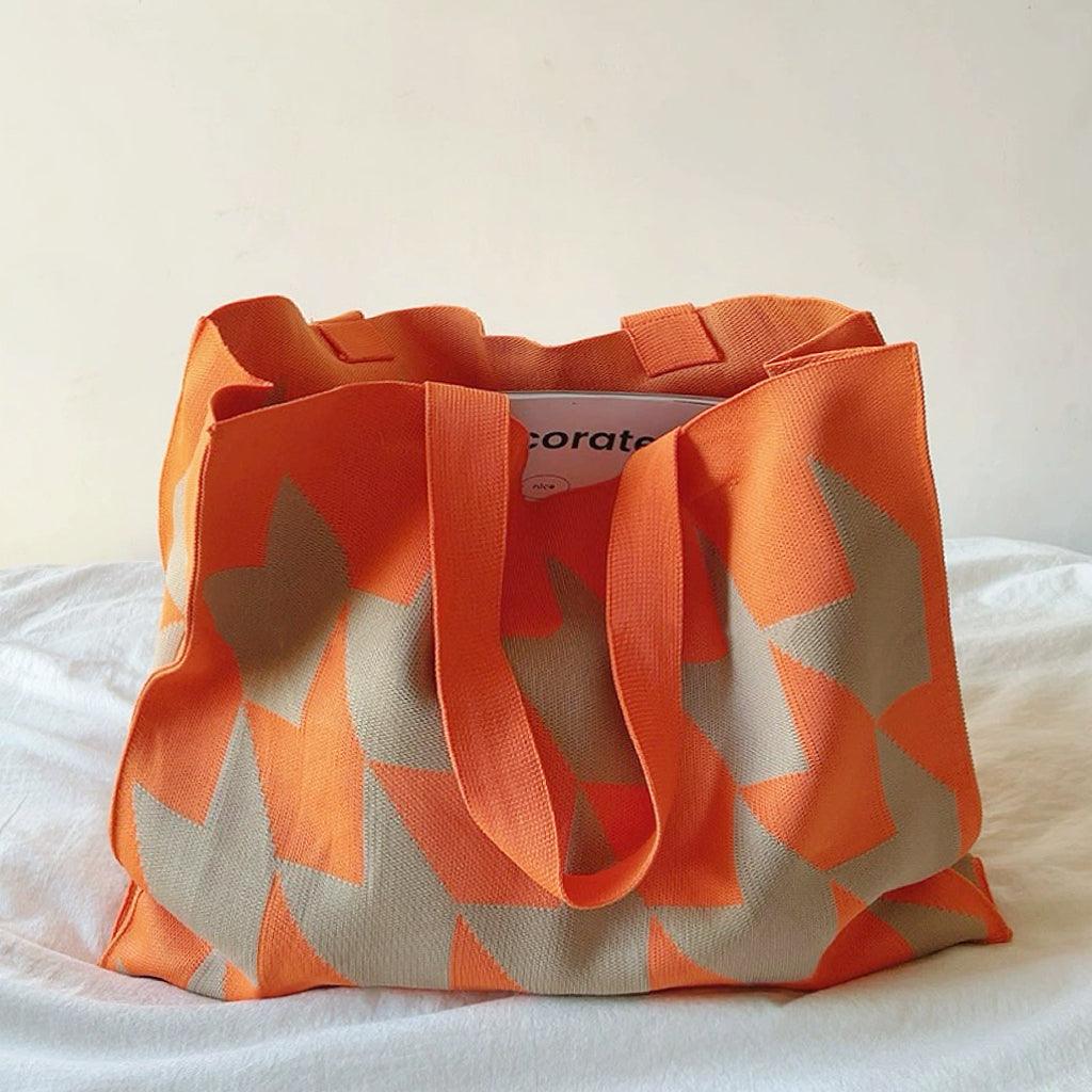 Jesica | Shopper Bag Geometric Pattern