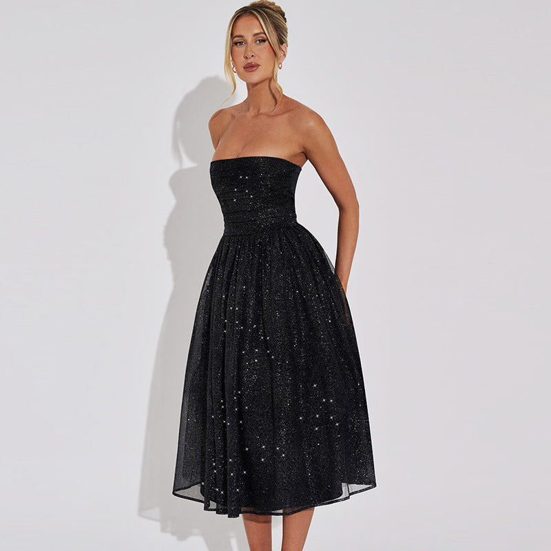 Shannon | Dress Glitter Fabric