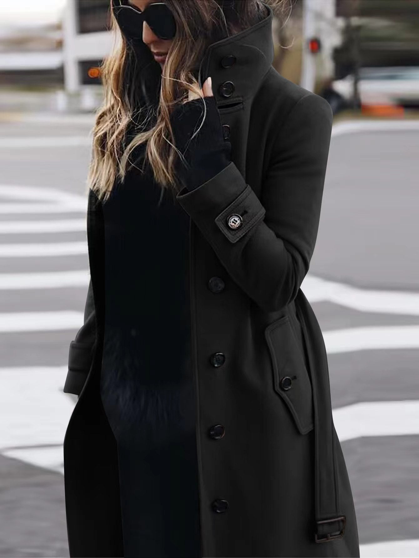 Naomie | Trench coat Double-breasted