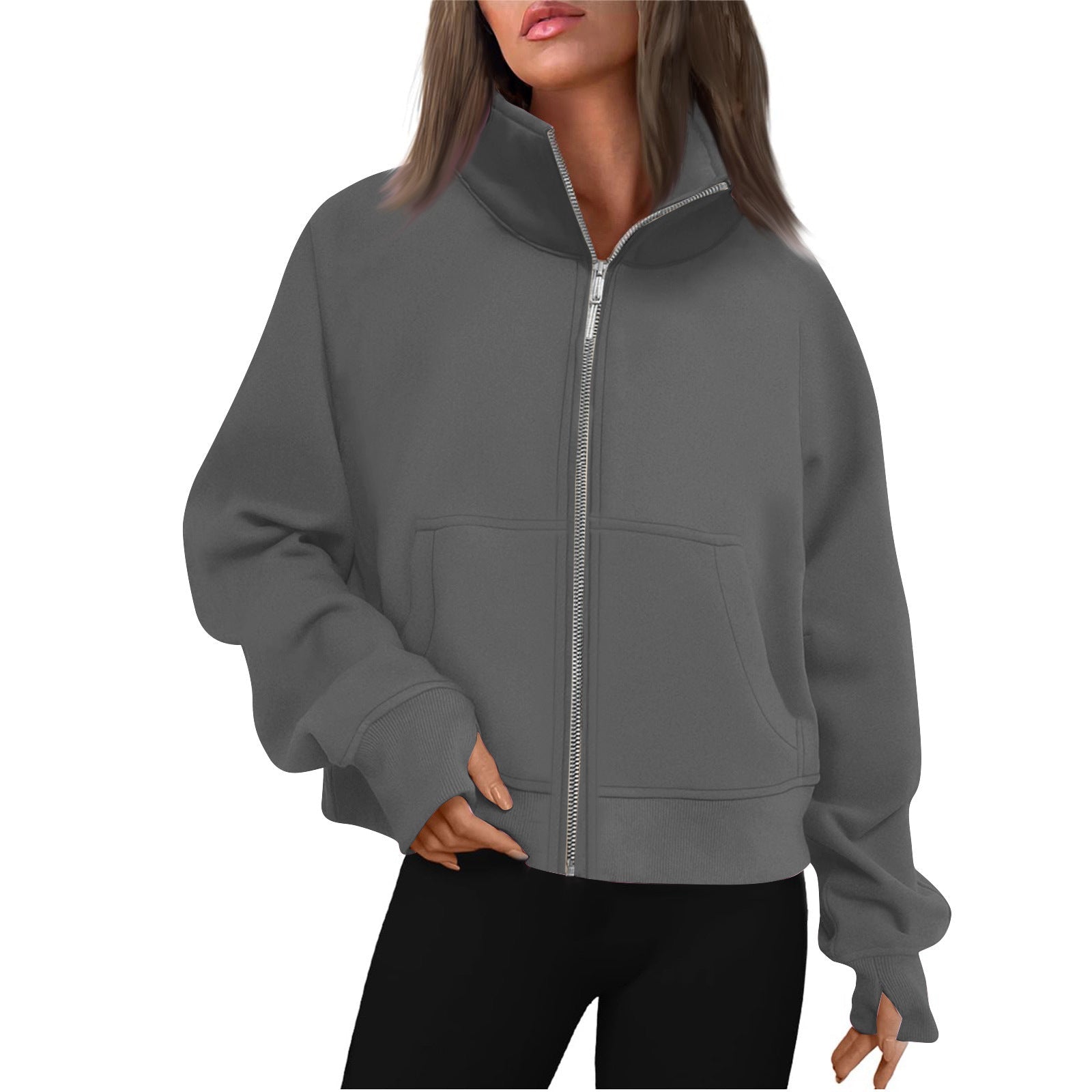 Azaria | Training Jacket with Thumbholes