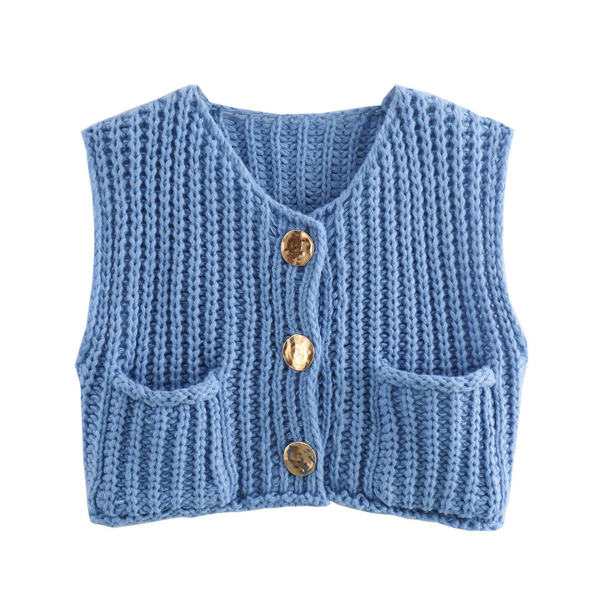 Madelin | Vest with Chunky Knit Texture