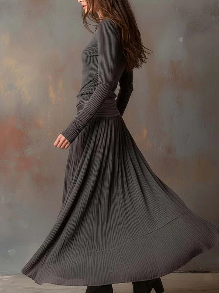 Michelle | Retro Ribbed Stretch Slim Fit Set
