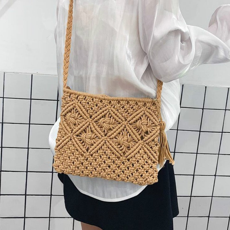 Giovanna | Crossbody Bag Macrame Woven Design