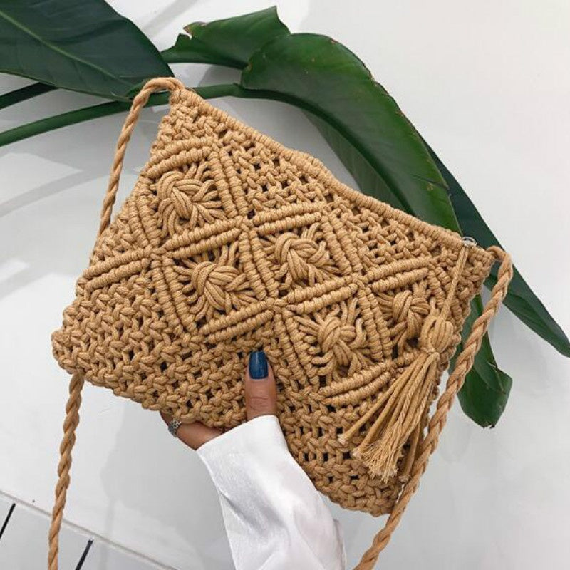 Giovanna | Crossbody Bag Macrame Woven Design
