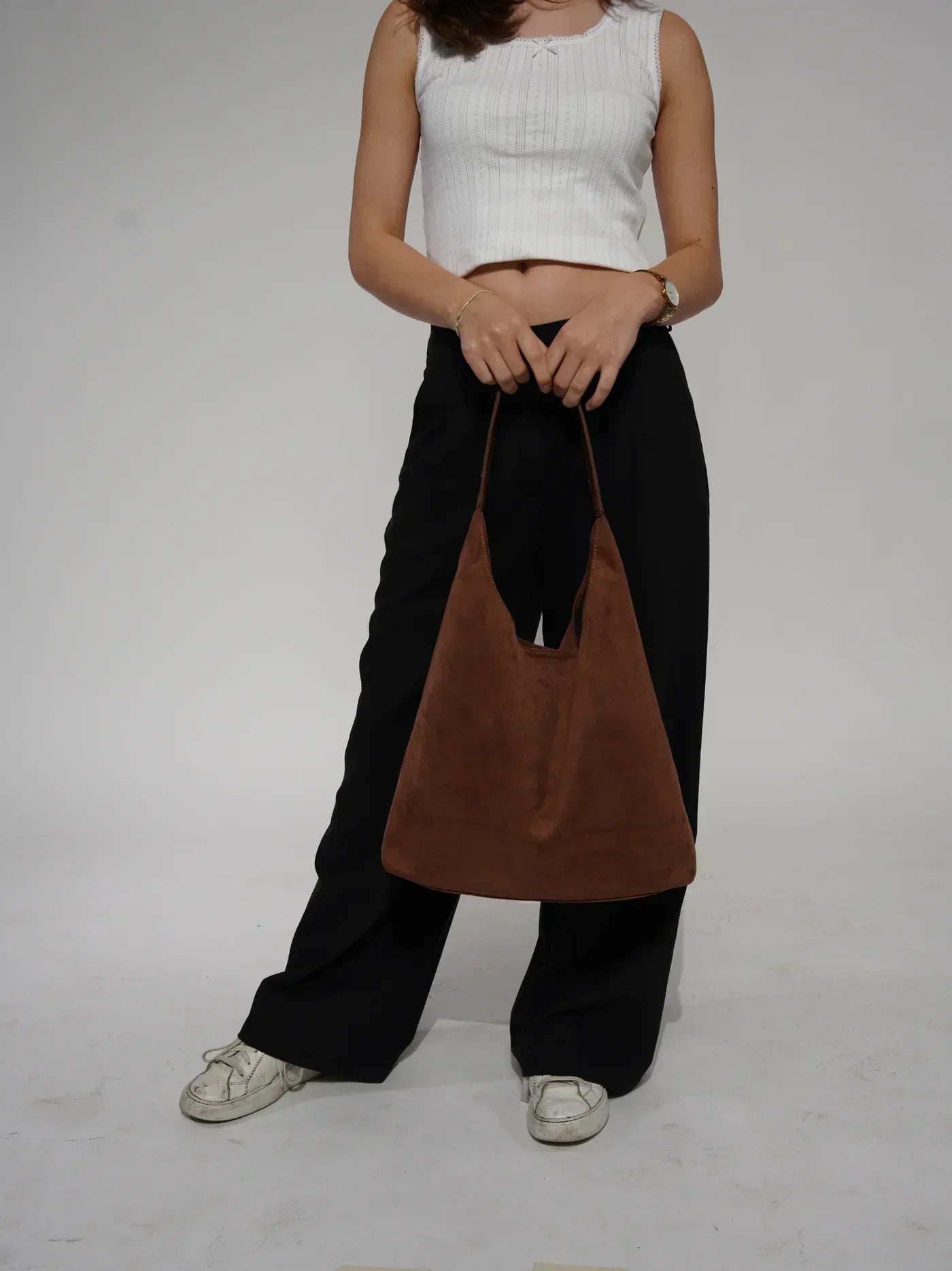 Joey | Hobo Bag Soft Suede Look