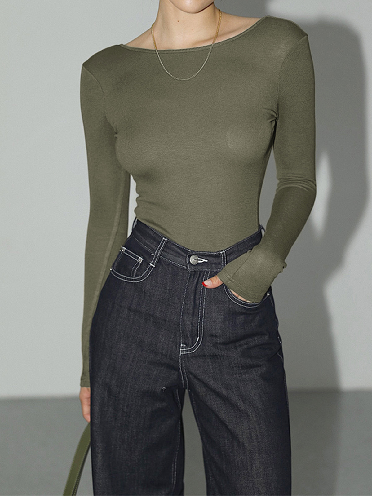 Gracelynn | Bodysuit with Open Back