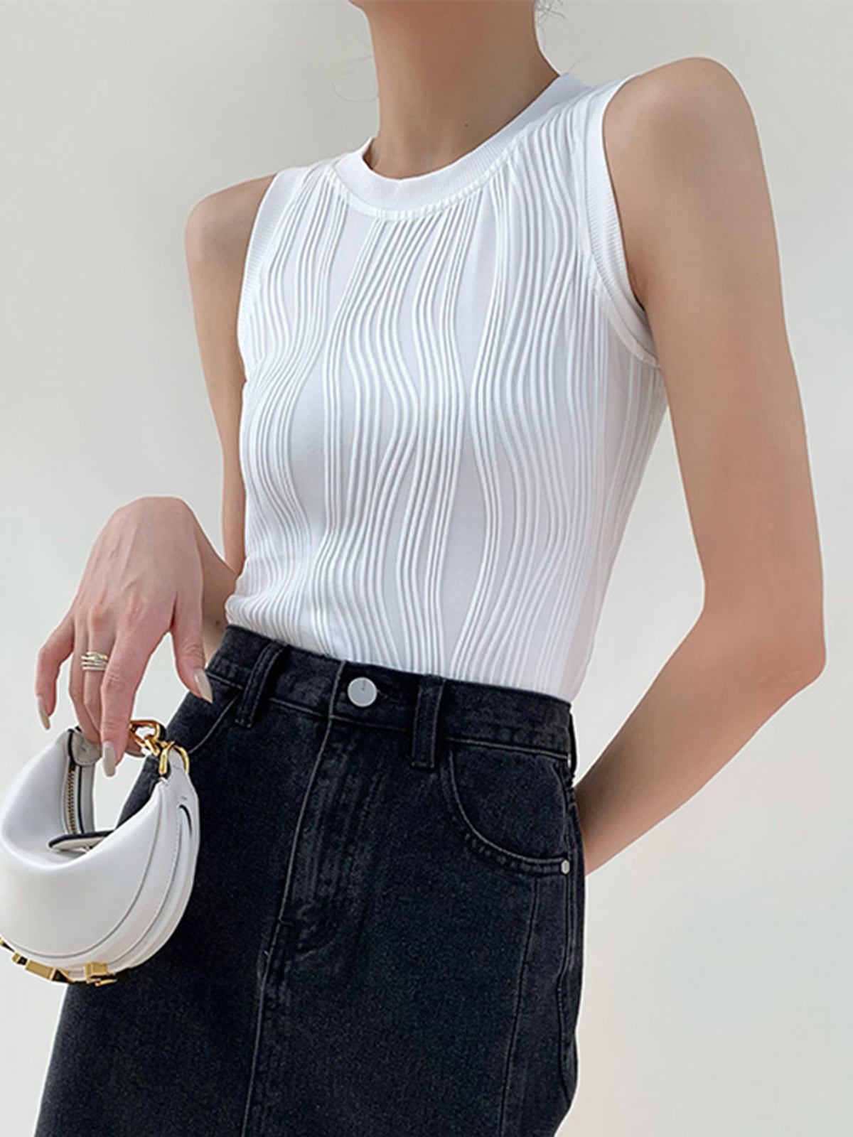 Nichelle | Tank Top Vertical Ribbed