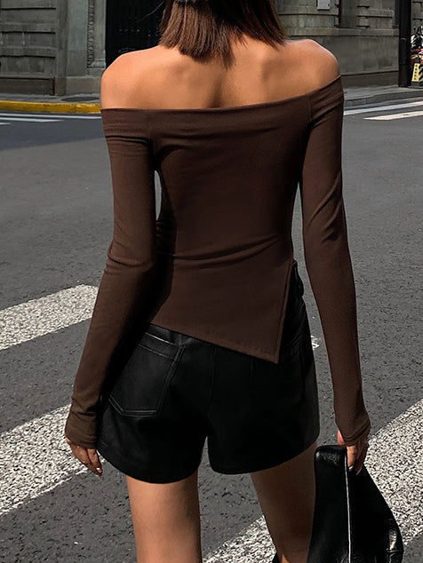 Kirsten | Top Asymmetric Off-Shoulder