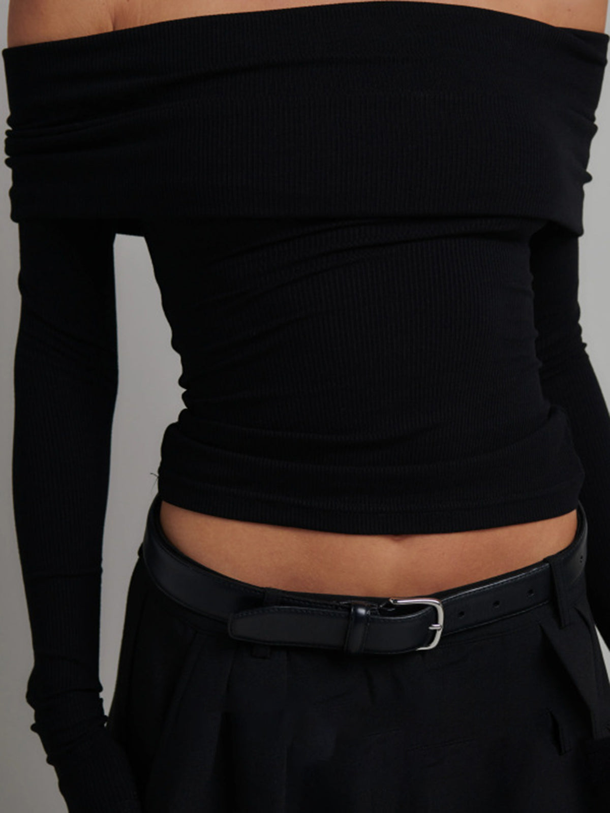 Machelle | Top Off Shoulder Rib