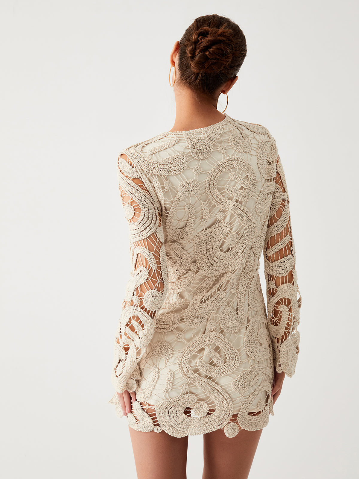 Harlie | Dress with Intricate Crochet